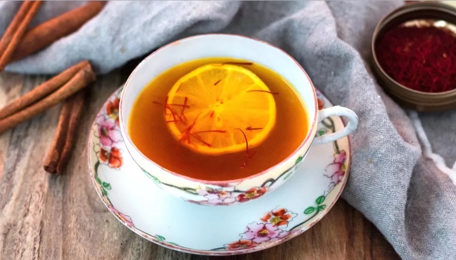 saffron tea